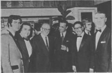 Abel Cordoba, De Lio, Salgan, Pugliese y Rivero en 1975